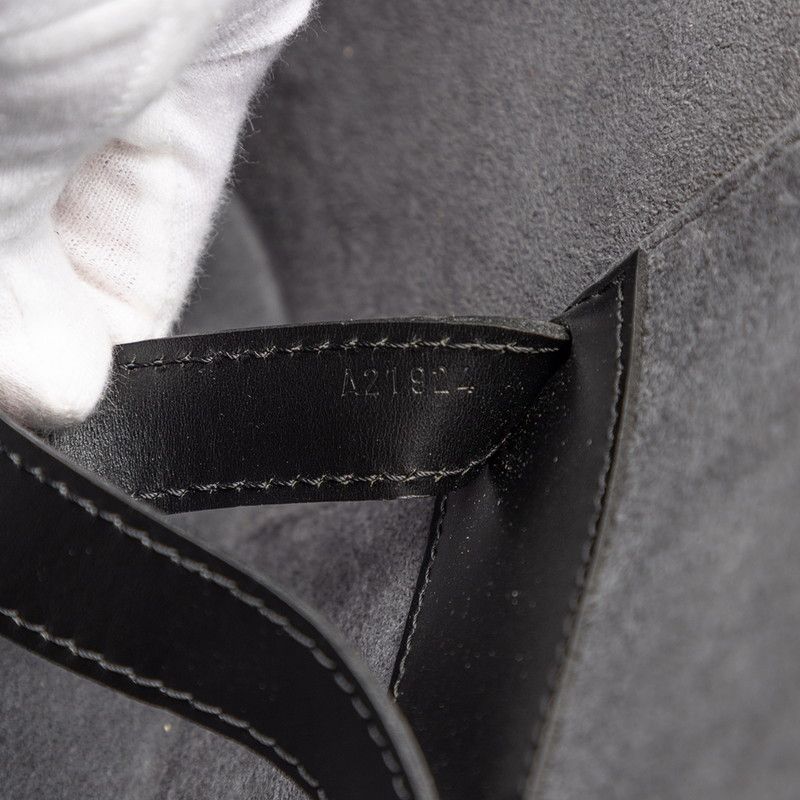 Louis Vuitton Epi Nice Vanity Bag Shoulder Bag 2way M48012 Noir Black Leather