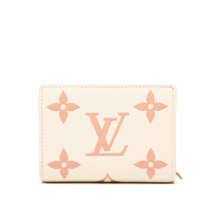Louis Vuitton Monogram Empreinte Portefeuille Cles a M81927 Rose Trianon Ivory
