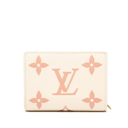 Louis Vuitton Monogram Empreinte Portefeuille Cles a M81927 Rose Trianon Ivory