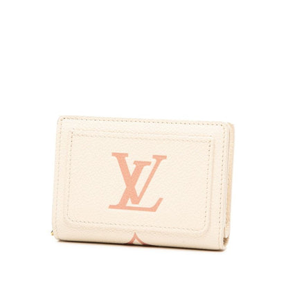 Louis Vuitton Monogram Empreinte Portefeuille Cles a M81927 Rose Trianon Ivory
