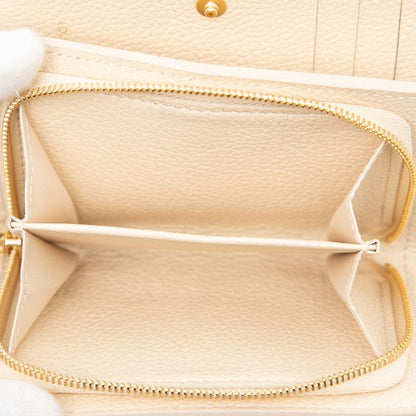 Louis Vuitton Monogram Empreinte Portefeuille Cles a M81927 Rose Trianon Ivory