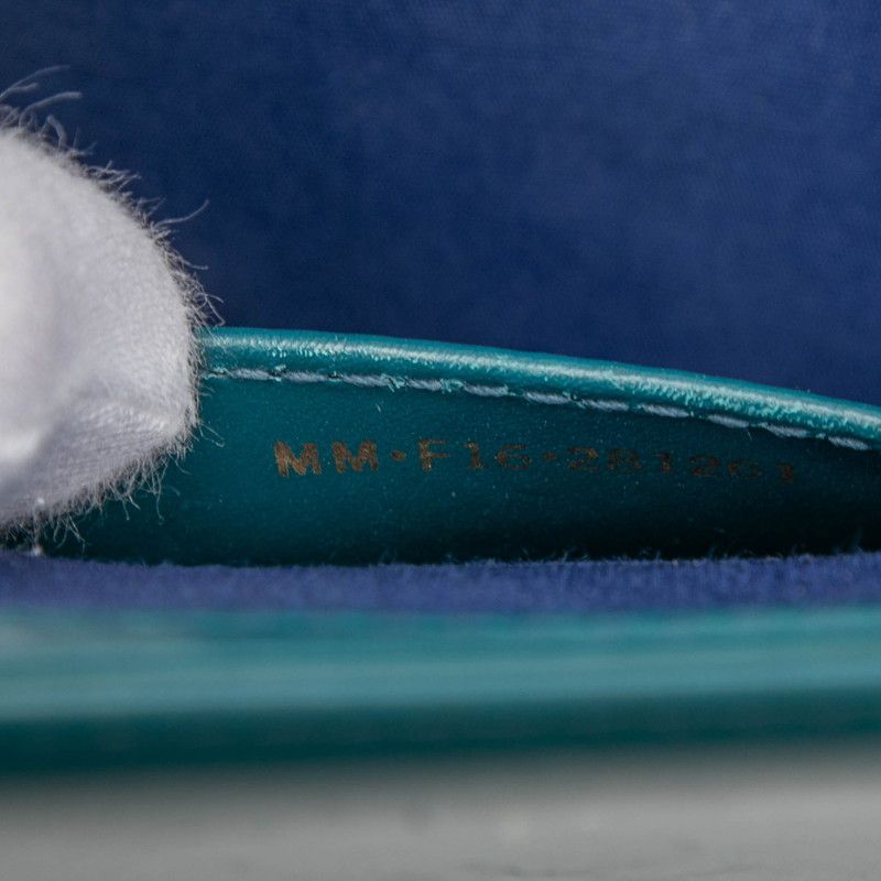 Bvlgari Serpenti Forever Handbag Shoulder Bag 2way Green Leather Ladies Bvlgari