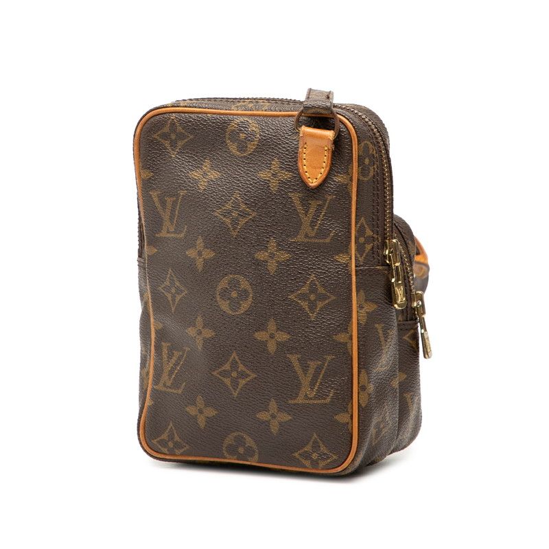 Louis Vuitton Monogram Mini Amazon Crossbody Shoulder Bag M45238 Brown PVC