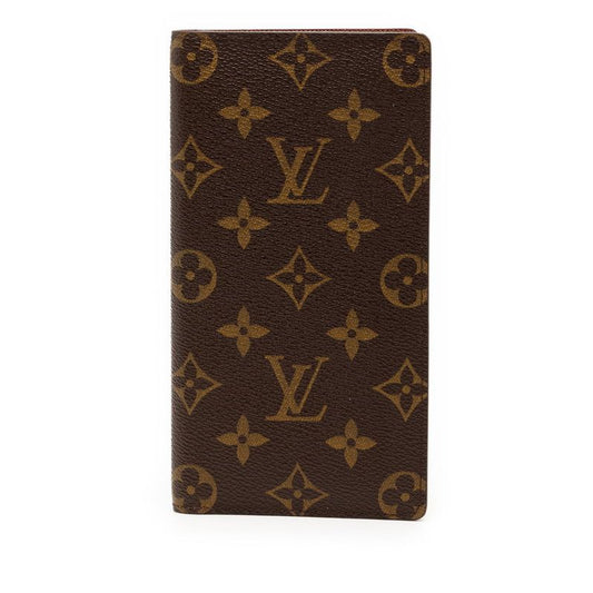 Louis Vuitton Monogram Porte Valeur Cult Cles Di M61823 Brown PVC Leather