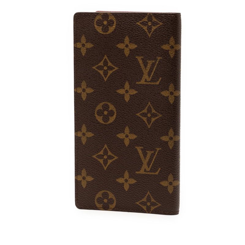Louis Vuitton Monogram Porte Valeur Cult Cles Di M61823 Brown PVC Leather