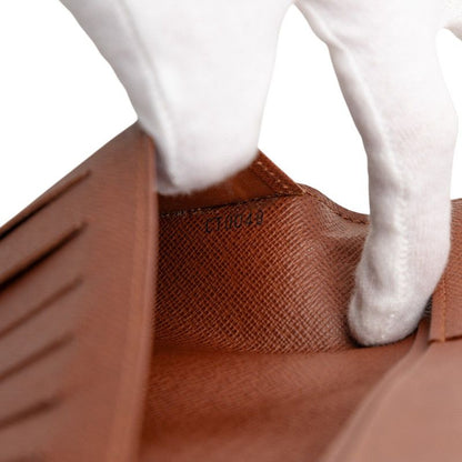 Louis Vuitton Monogram Porte Valeur Cult Cles Di M61823 Brown PVC Leather