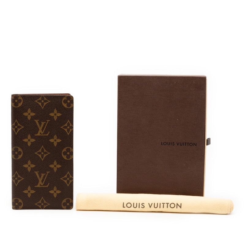 Louis Vuitton Monogram Porte Valeur Cult Cles Di M61823 Brown PVC Leather