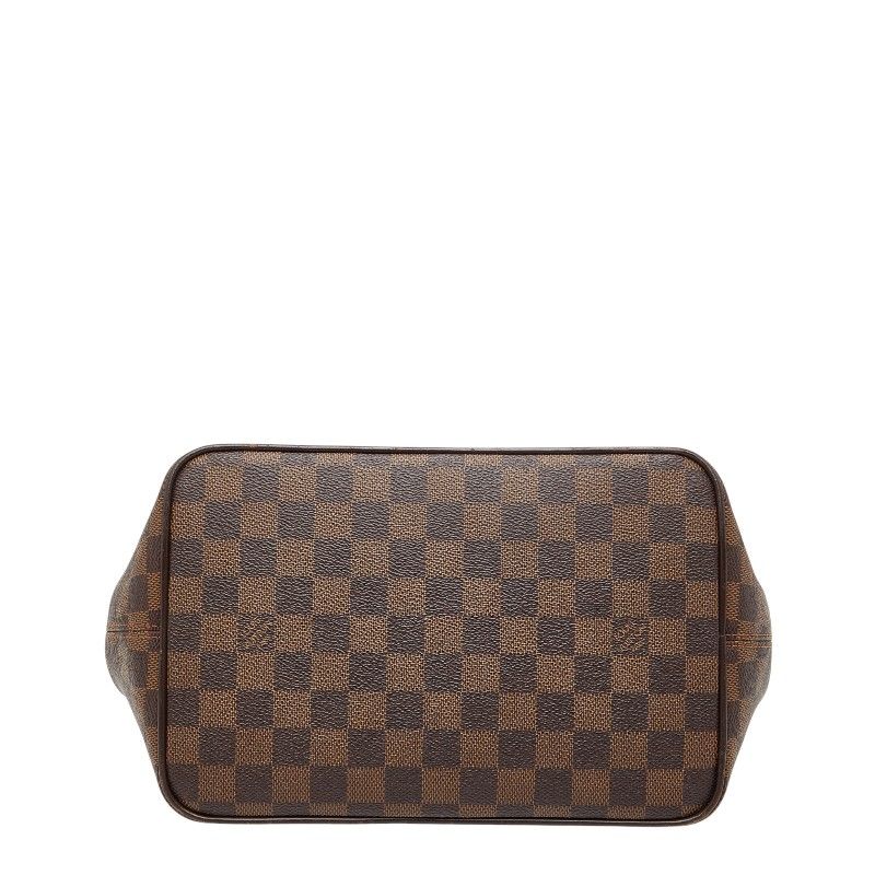 Louis Vuitton Damier Bergamo PM Handbag Shoulder Bag 2way N41167 Brown PVC