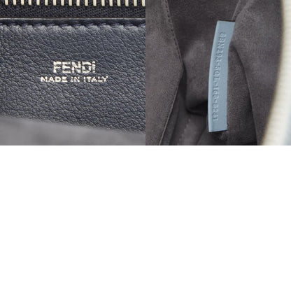 Fendi Com Handbag Shoulder Bag 2way 8bn293 Blue Leather Ladies Fendi