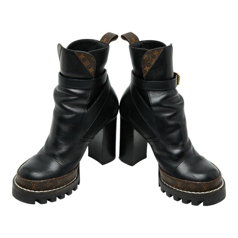 Louis Vuitton Monogram Star Trail Line Ankle Boots Short Boots Size: 36 Ma0129