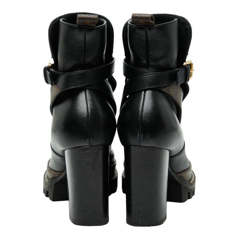 Louis Vuitton Monogram Star Trail Line Ankle Boots Short Boots Size: 36 Ma0129