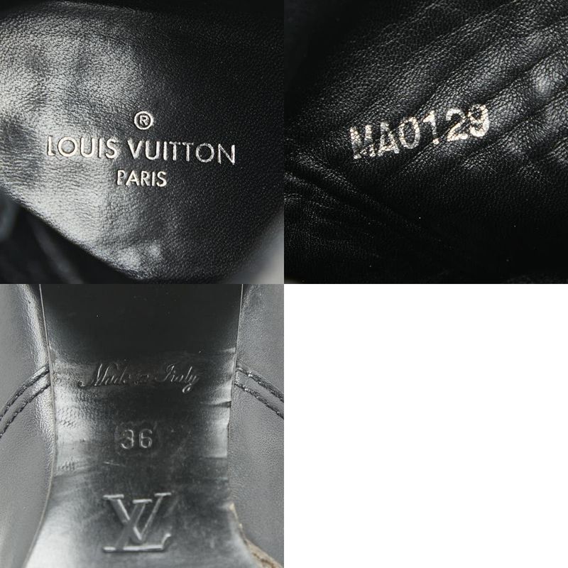 Louis Vuitton Monogram Star Trail Line Ankle Boots Short Boots Size: 36 Ma0129