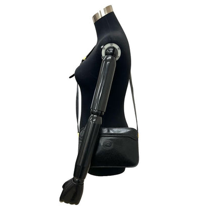 Gucci Vintage GG Logo Leather Shoulder Bag Pochette