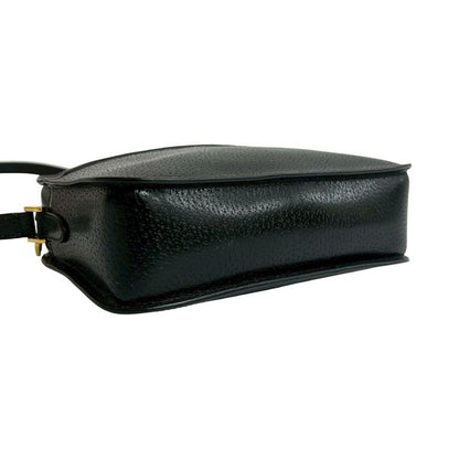 Gucci Vintage GG Logo Leather Shoulder Bag Pochette