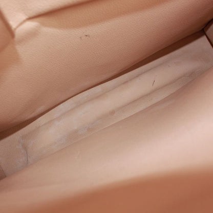 Louis Vuitton Sac Plastic Monogram Handbag Leather ×pvc Brown Tote Bag Gold