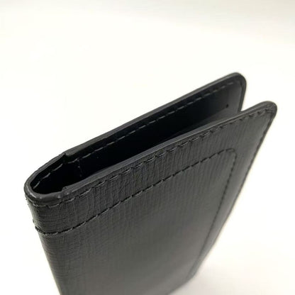 Louis Vuitton Porto Valeur Cult Cles Di Utah Leather Black Bifold Long Wallet