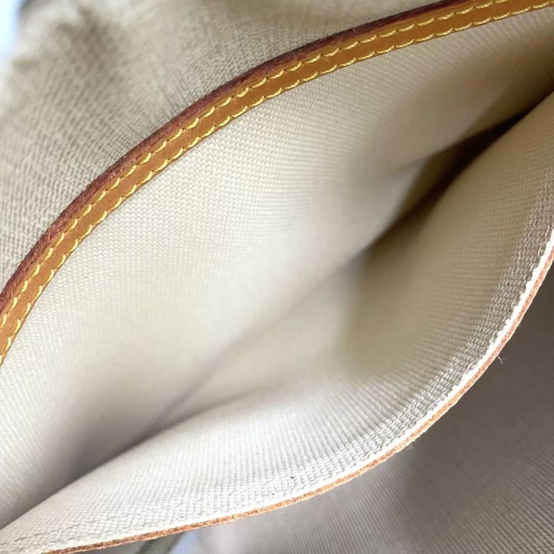 Louis Vuitton Reporter PM Monogram Leather × PVC Brown Shoulder Bag Gold M45254