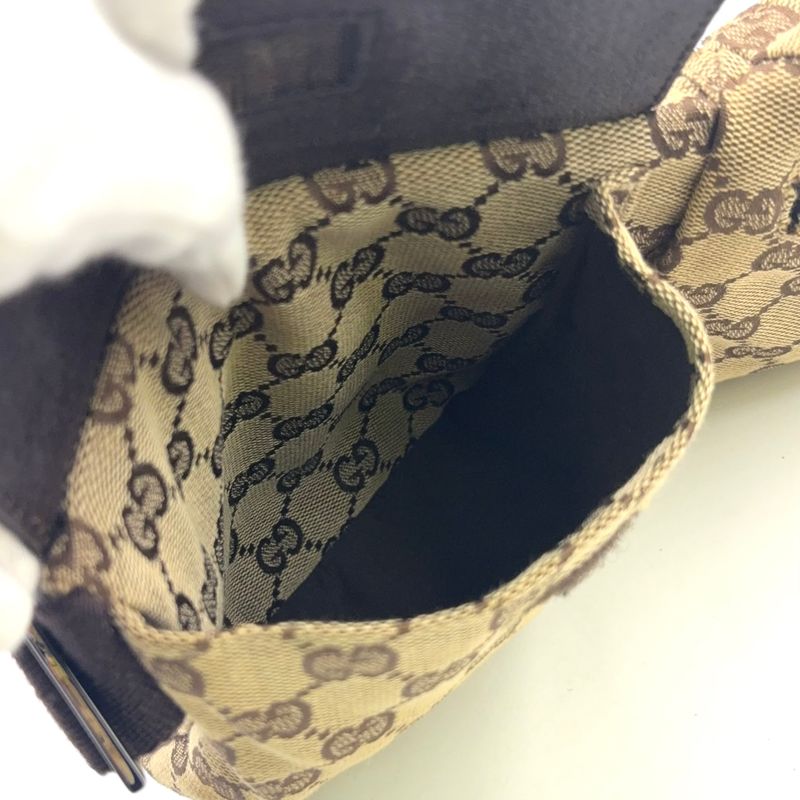 Gucci GG Pattern GG Canvas Leather X Canvas Pink X Beige X Light Pink Body Bag