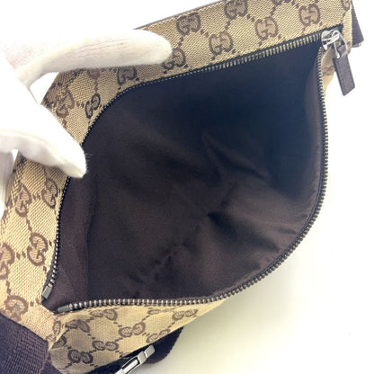 Gucci GG Pattern GG Canvas Leather X Canvas Pink X Beige X Light Pink Body Bag