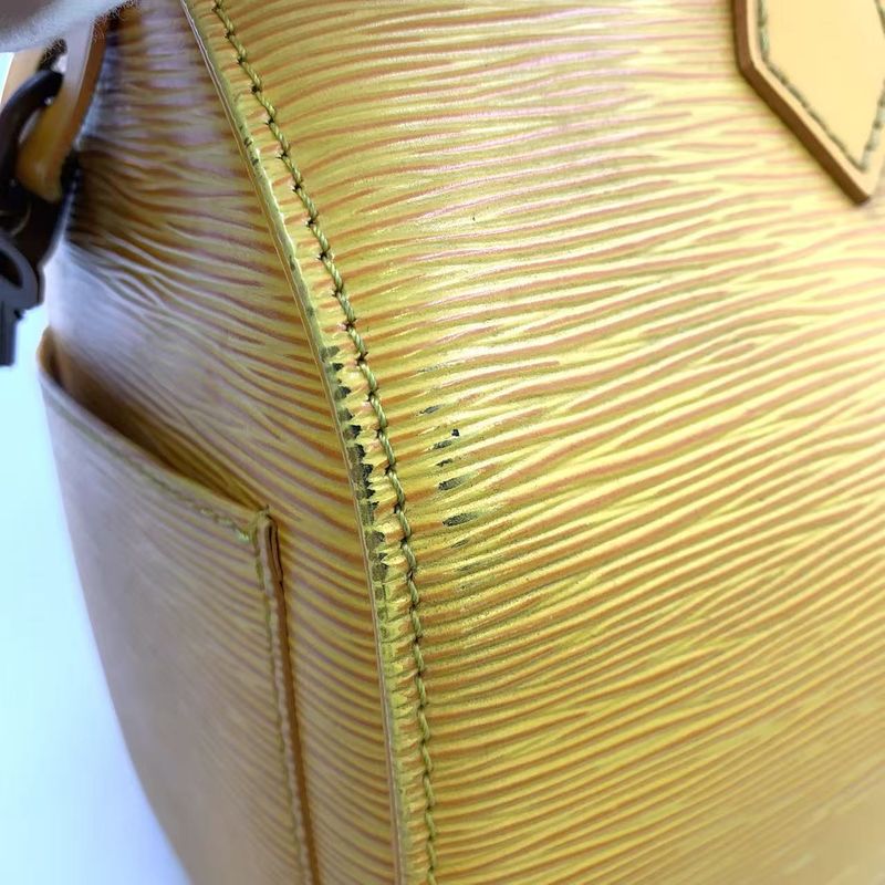 Louis Vuitton Speedy 25 Epi Tassili Yellow Leather Yellow Handbag Gold M43019