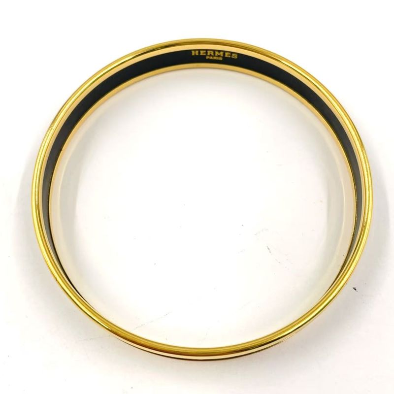 Hermes Enamel PM Metal Gold X Multicolor Bangle