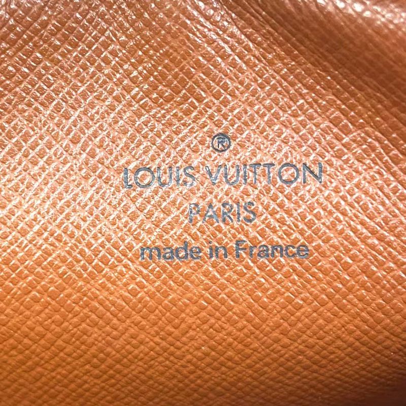 Louis Vuitton Amazon Monogram Leather × PVC Brown Shoulder Bag Gold M45236