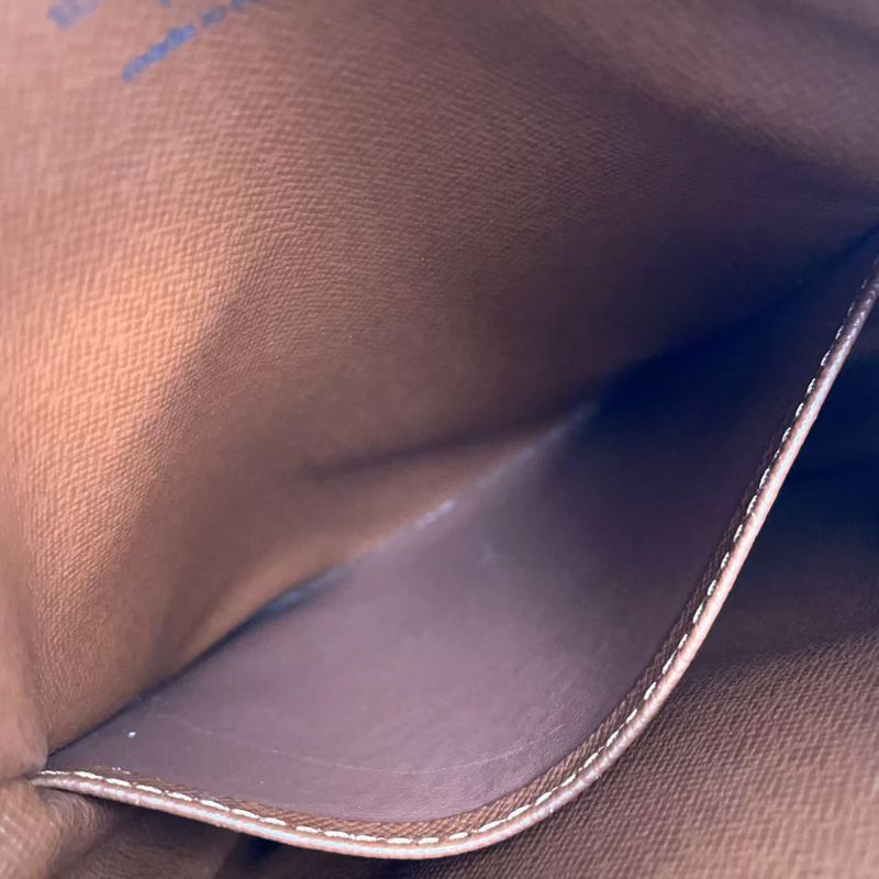 Louis Vuitton Amazon Monogram Leather × PVC Brown Shoulder Bag Gold M45236