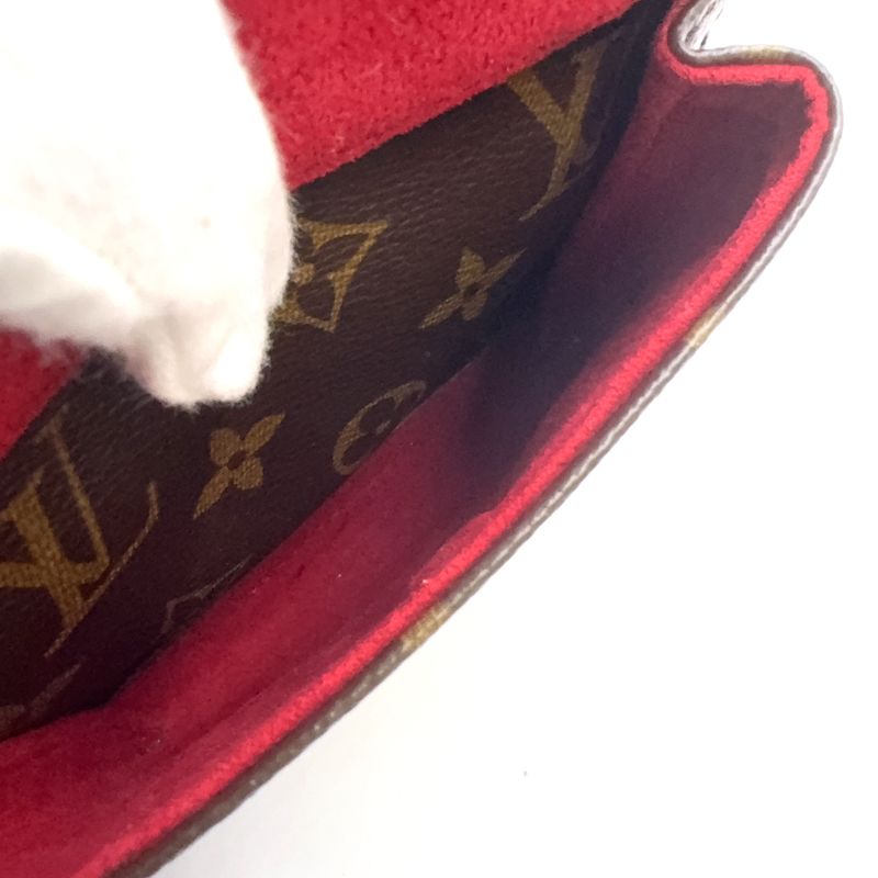 Louis Vuitton Vivacite MM Monogram Leather × PVC Brown Shoulder Bag Gold M51164