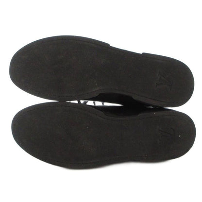 Louis Vuitton Monogram Low Cut Sneakers Leather Logo Shape Press All Over