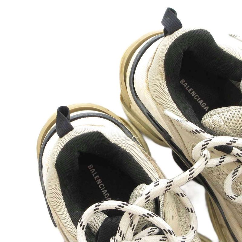 Balenciaga Triple S Women Triple Dad Sneakers Shoes Thick Sole Logo 24cm
