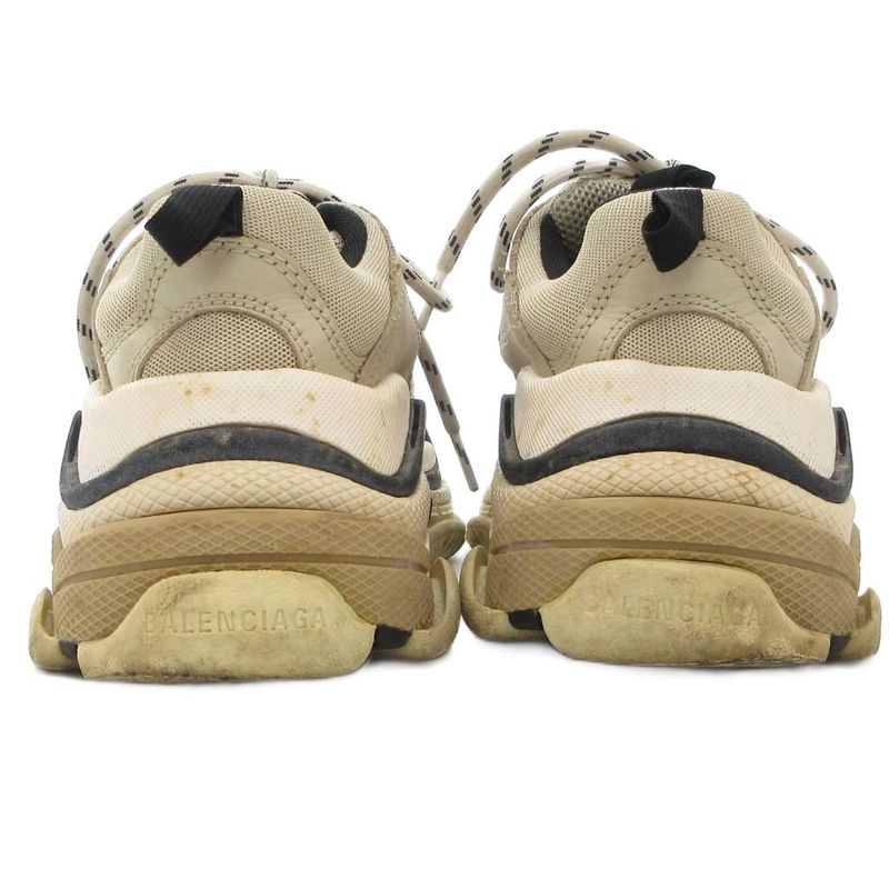 Balenciaga Triple S Women Triple Dad Sneakers Shoes Thick Sole Logo 24cm