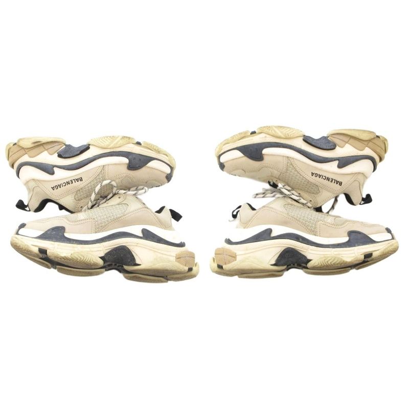 Balenciaga Triple S Women Triple Dad Sneakers Shoes Thick Sole Logo 24cm