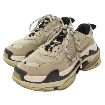 Balenciaga Triple S Women Triple Dad Sneakers Shoes Thick Sole Logo 24cm