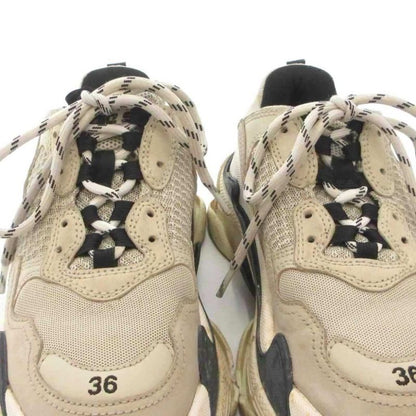 Balenciaga Triple S Women Triple Dad Sneakers Shoes Thick Sole Logo 24cm