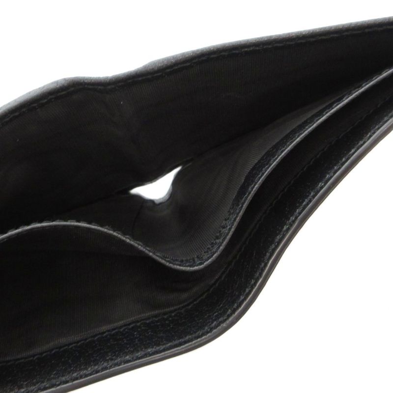 Gucci Off the Grid GG Canvas Bifold Wallet Logo Jacquard Leather Switch Blue