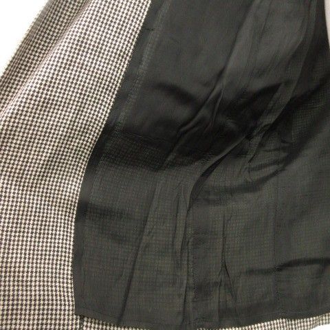 Christian Dior Coordonnees Long Jacket Tailor Collar Double Short Sleeve Check