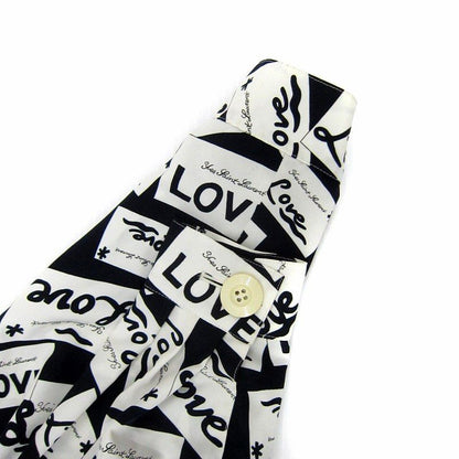 Yves Saint Laurent Blouse Shirt Long Sleeve Allover Pattern