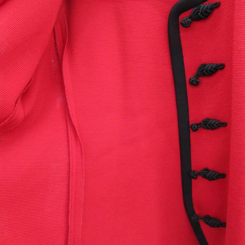 Yves Saint Laurent Setup Top and Bottom Collarless Jacket