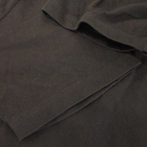 Gucci T-Shirt Short Sleeve Crew Neck Print Logo Cotton L Black Ah2 • Gy18