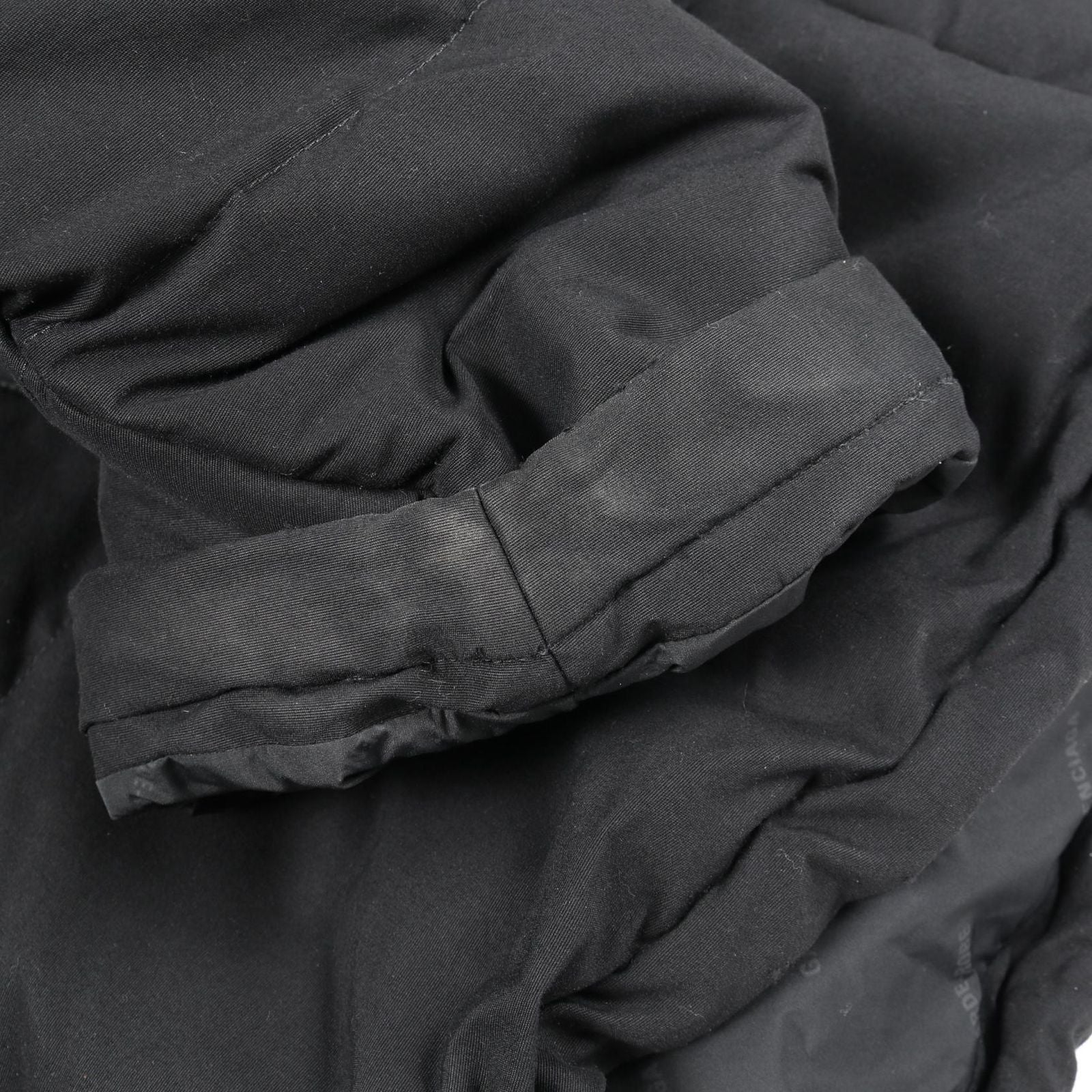 Balenciaga Boxy Puffer Boxy Puffer Black Nylon Jacket Men's a