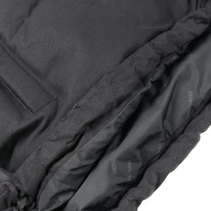 Balenciaga Boxy Puffer Boxy Puffer Black Nylon Jacket Men's a