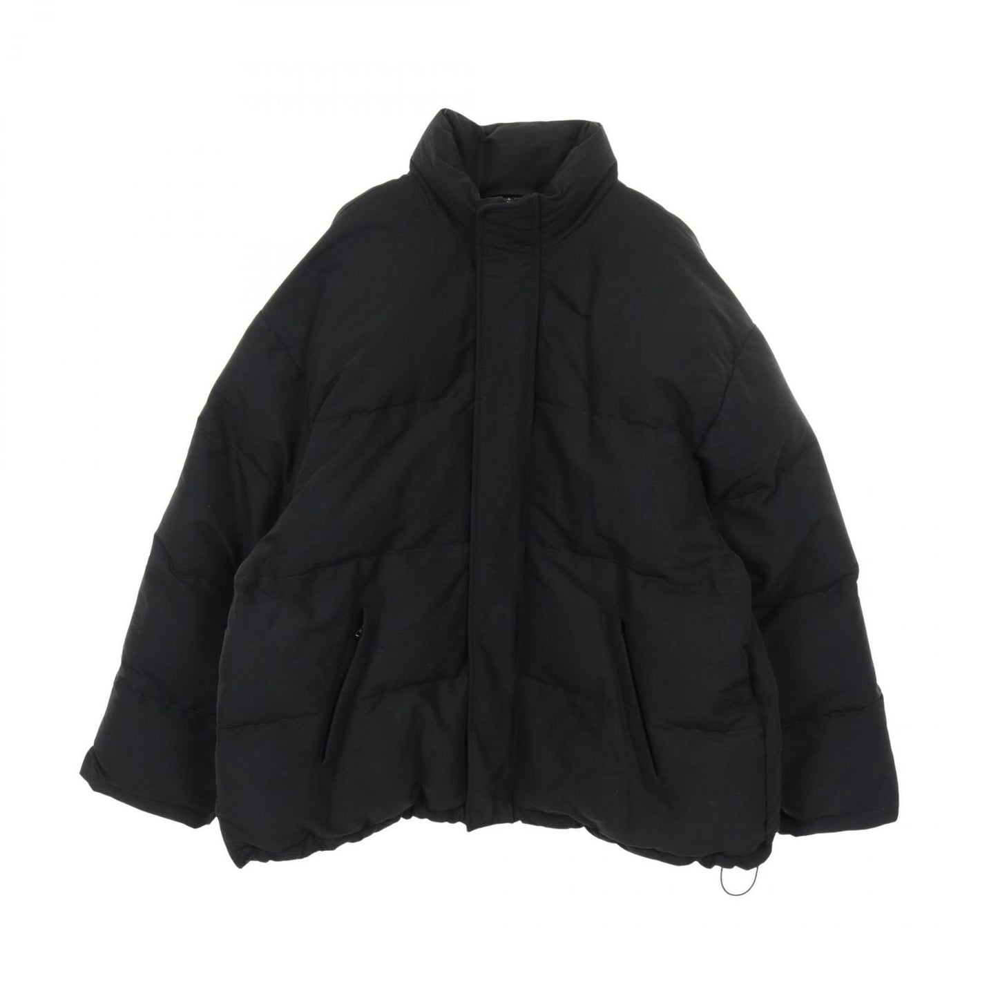 Balenciaga Boxy Puffer Boxy Puffer Black Nylon Jacket Men's a