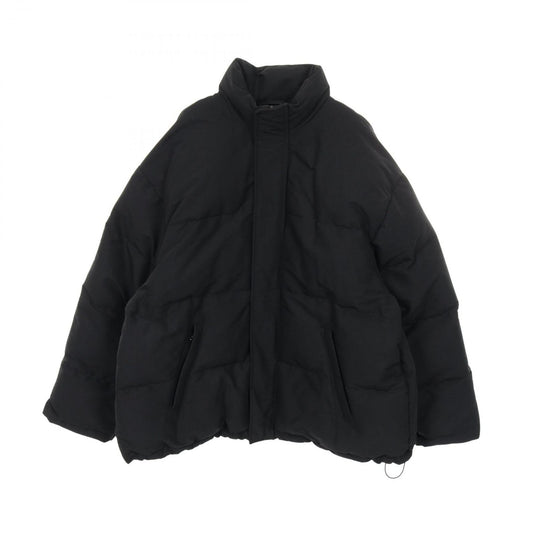 Balenciaga Boxy Puffer Boxy Puffer Black Nylon Jacket Men's a