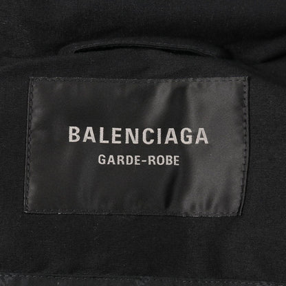 Balenciaga Boxy Puffer Boxy Puffer Black Nylon Jacket Men's a