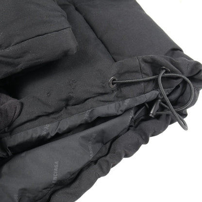 Balenciaga Boxy Puffer Boxy Puffer Black Nylon Jacket Men's a