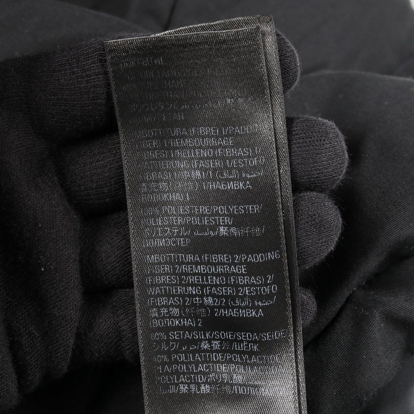 Balenciaga Boxy Puffer Boxy Puffer Black Nylon Jacket Men's a