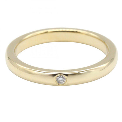 Tiffany＆co Ring Stacking Band 1pd Ring #9.5 K18 (yellow Gold)