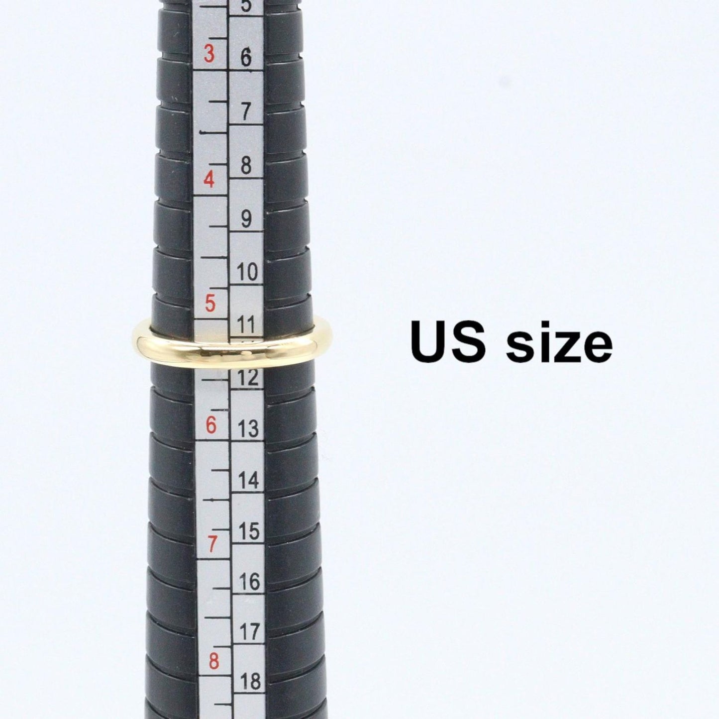 Tiffany＆co Ring Stacking Band 1pd Ring #9.5 K18 (yellow Gold)