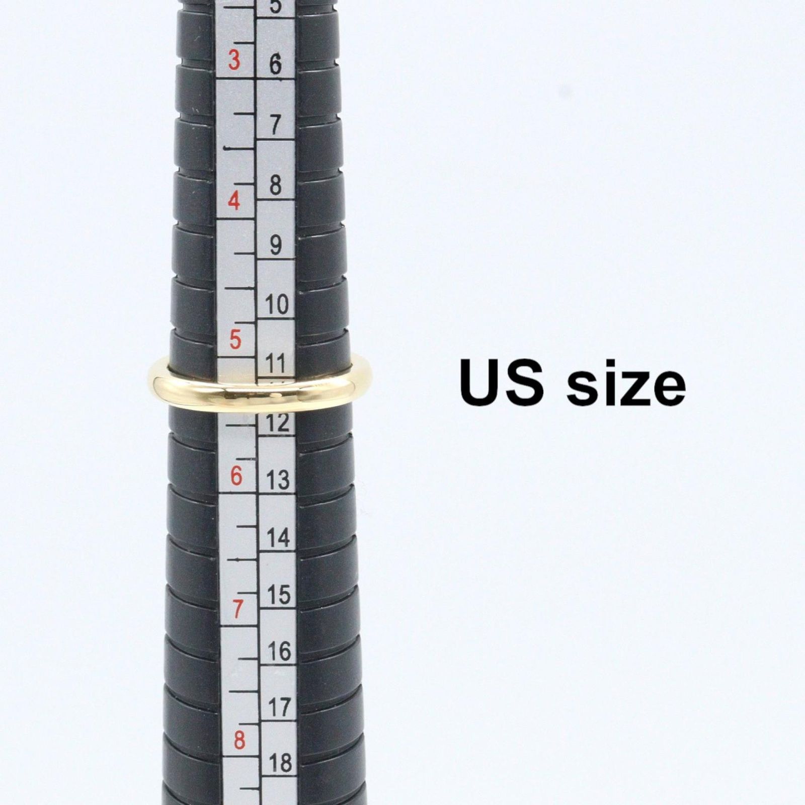 Tiffany＆co Ring Stacking Band 1pd Ring #9.5 K18 (yellow Gold)