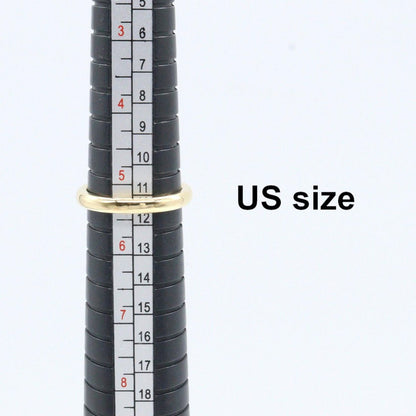 Tiffany＆co Ring Stacking Band 1pd Ring #9.5 K18 (yellow Gold)